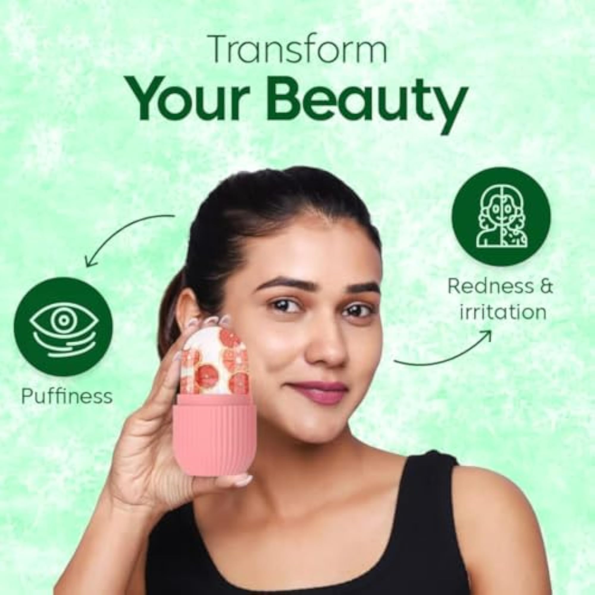Jade Roller & Gua Sha Set with Hair Scalp Massager
